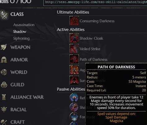 eso skill calculator.